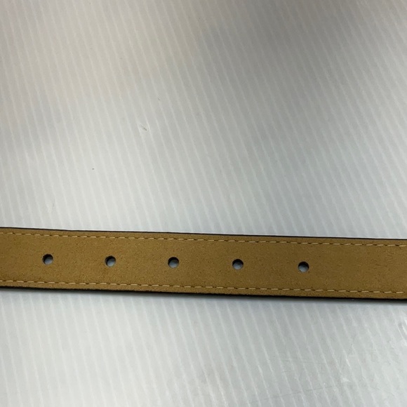 Genuine leather dog collar belt black color large size - Picture 5 of 7